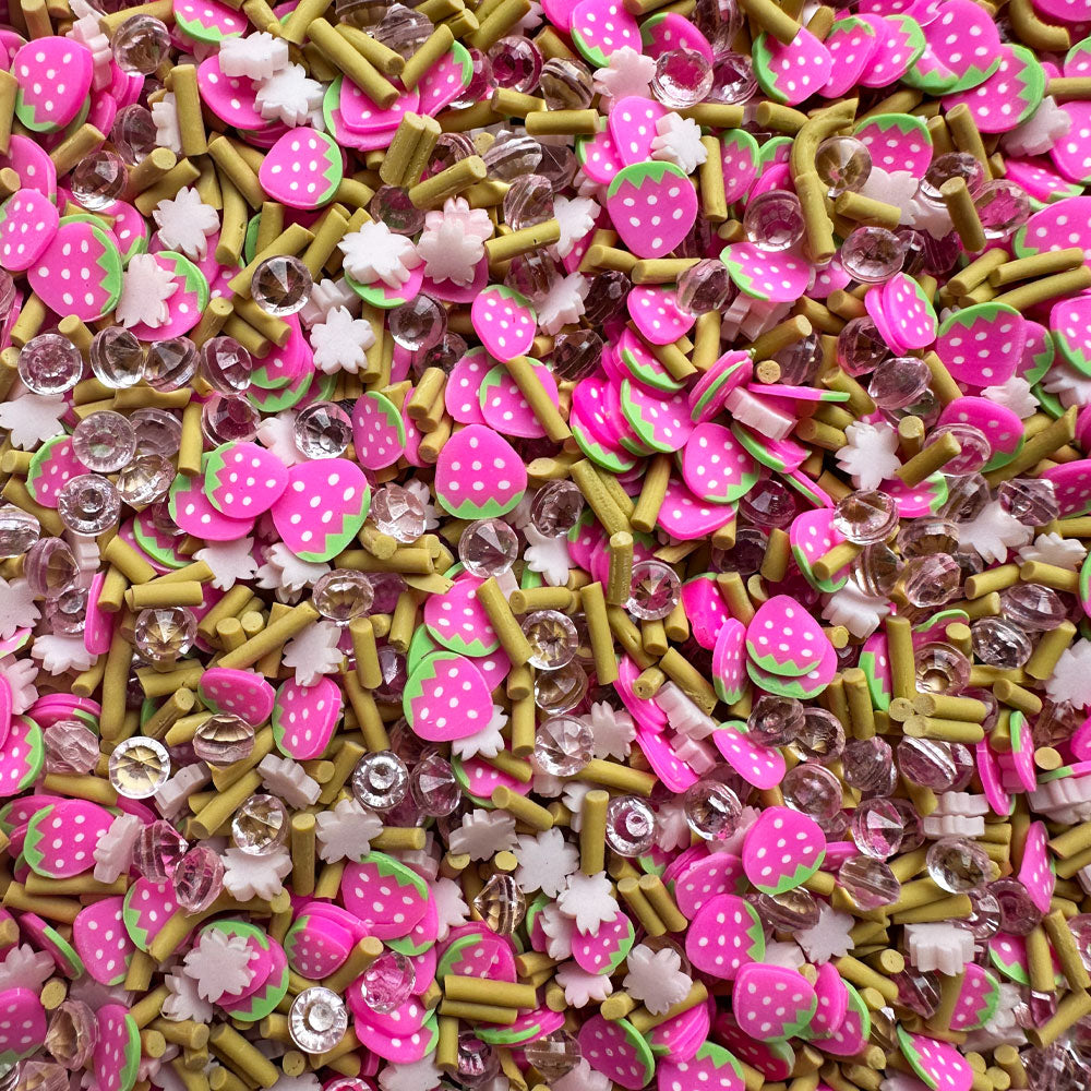 Pink Strawberry Sprinkles