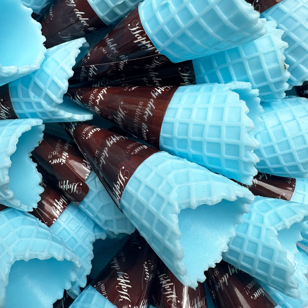 Blue Waffle Cone Charms