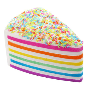 Sliced Rainbow Cake Squishy