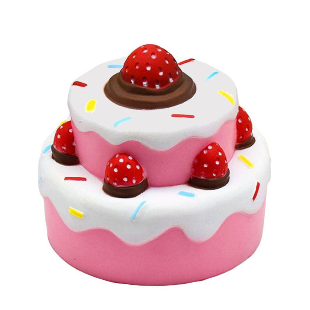 Strawberry Cake Squishy – Love From Celine